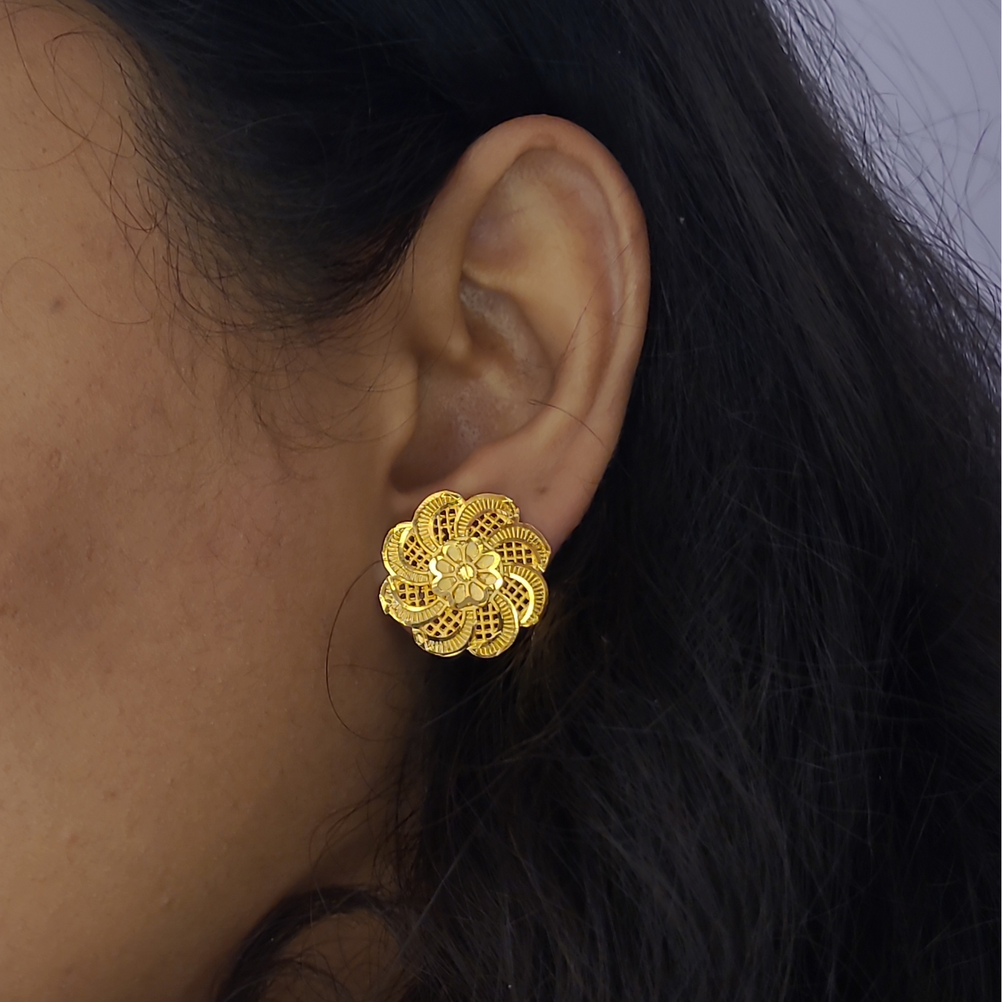 Flower Net Medium Tops