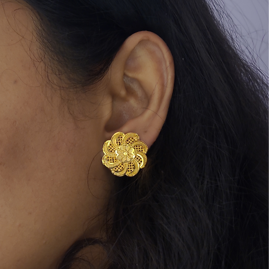 Flower Net Medium Tops