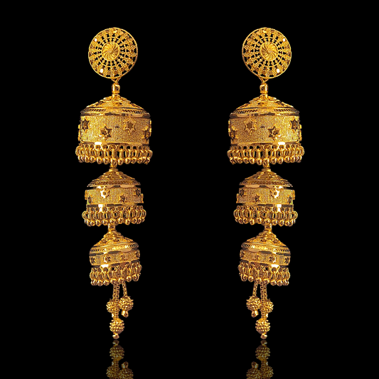 Three Layer Long Jhumka