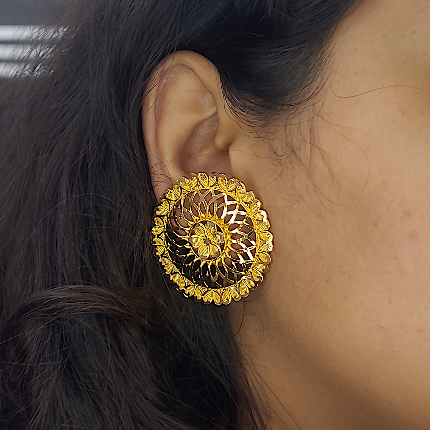 Big Multi Flower Spiral Tops