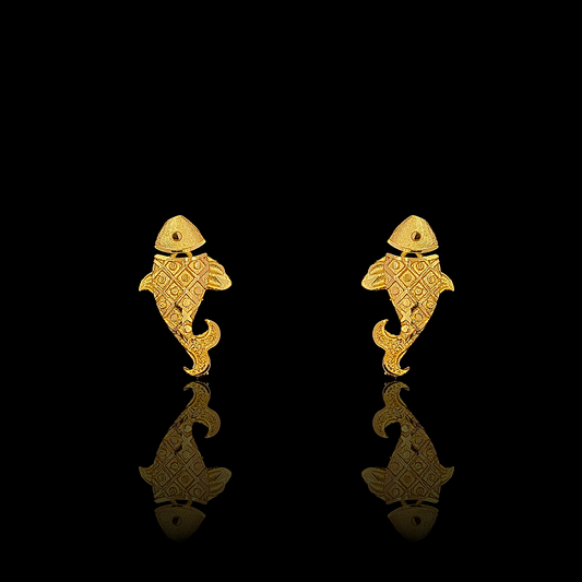 Fish Top Earring - II