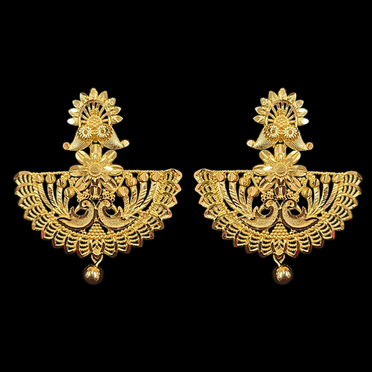 Boat Earring - II - My Golden Wish