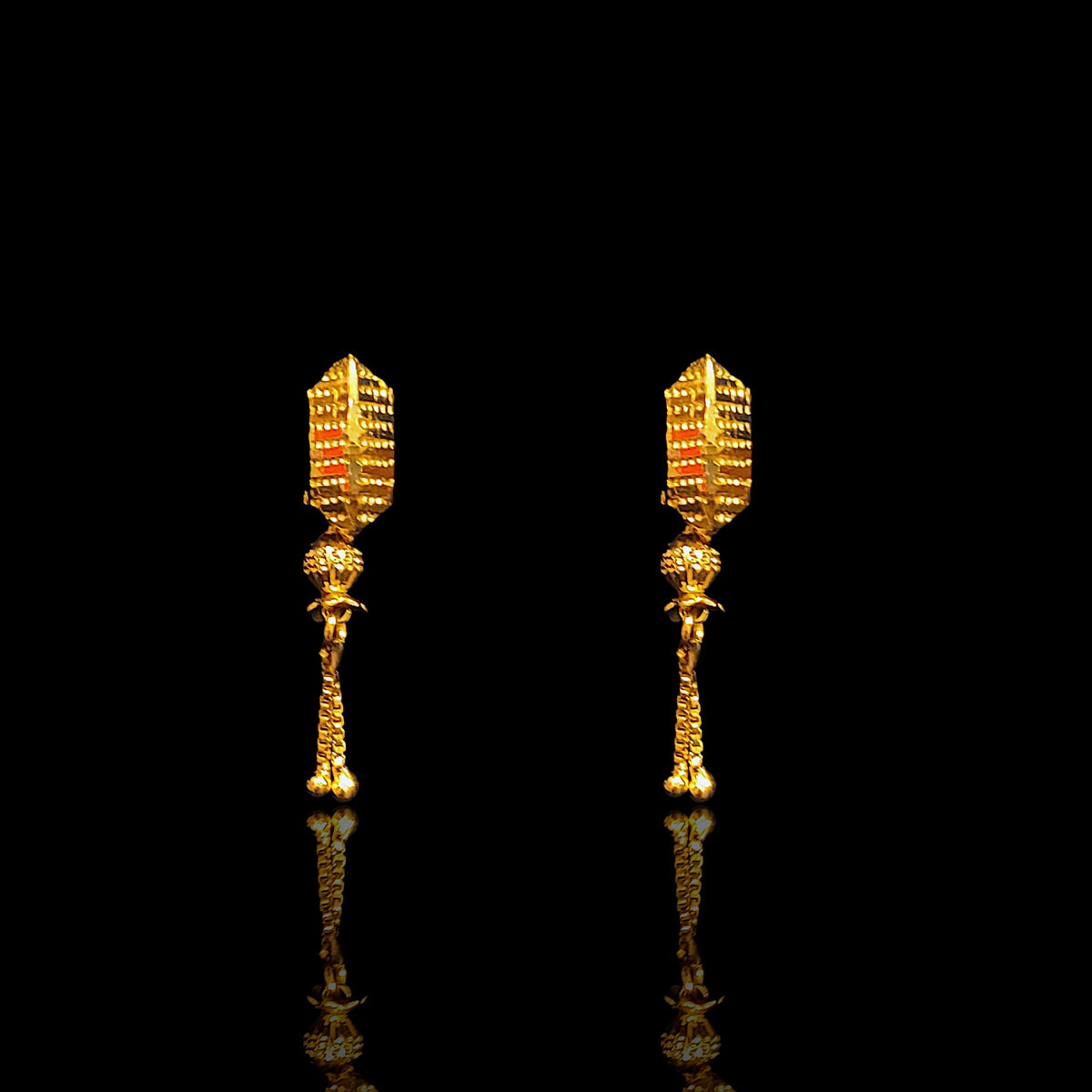 Chain Latkan Earring