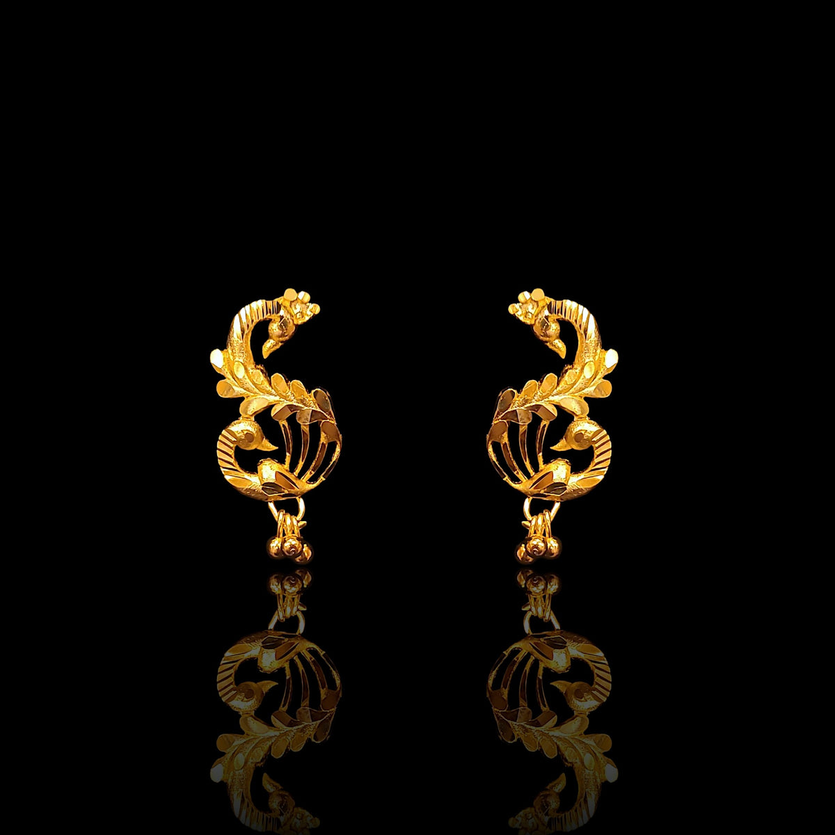 Small Dual Peacock Tops