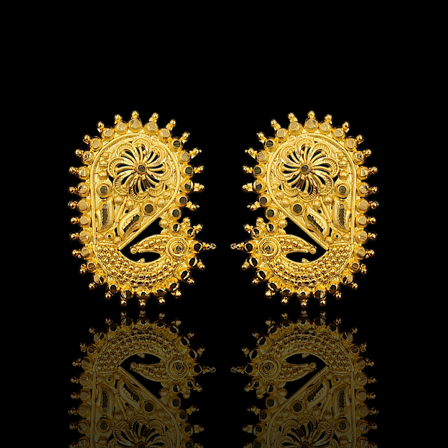 Big Peacock Pasha - My Golden Wish