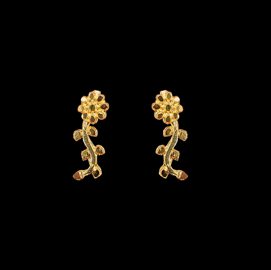 Small Plant Stud - My Golden Wish