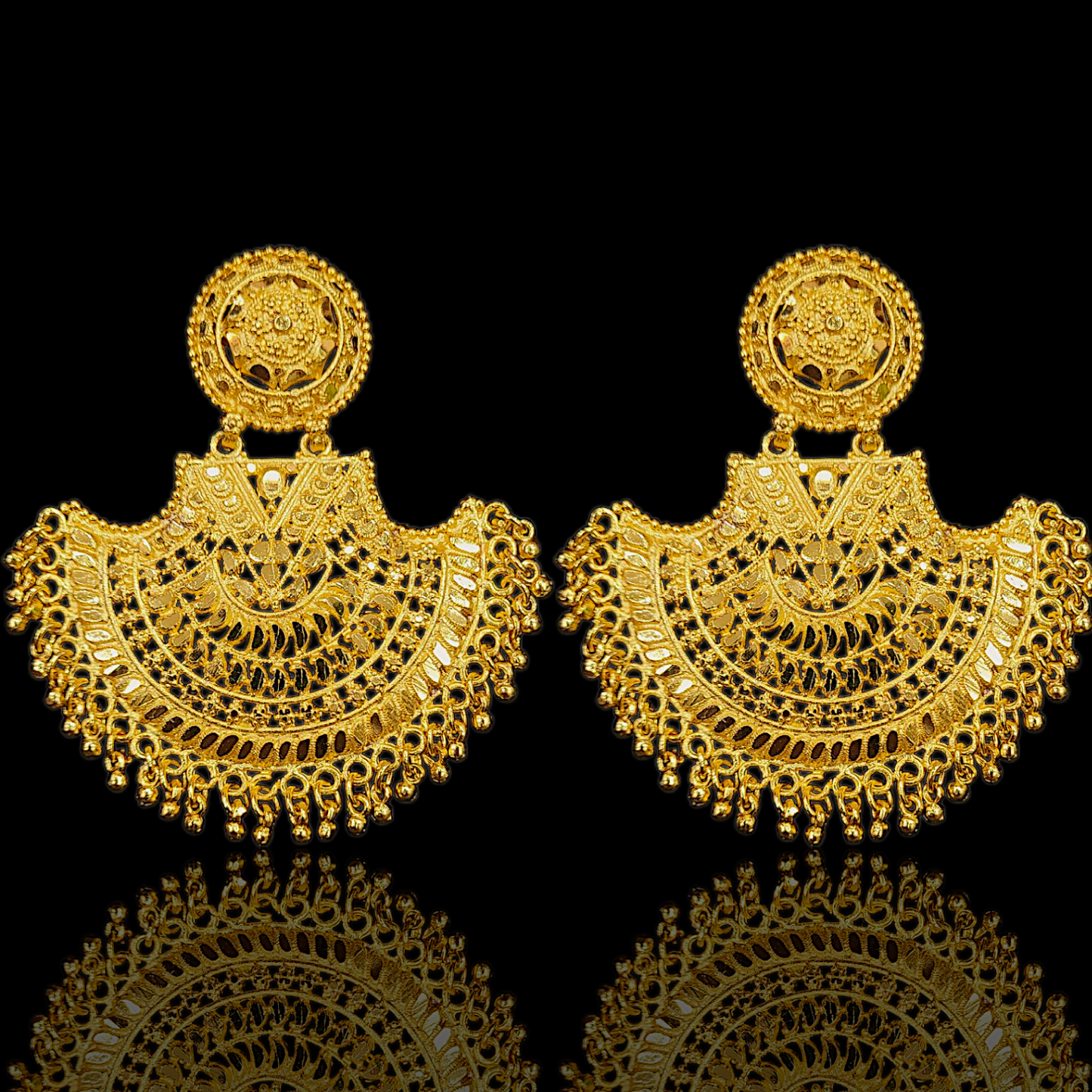 Large Boat Earring - My Golden Wish