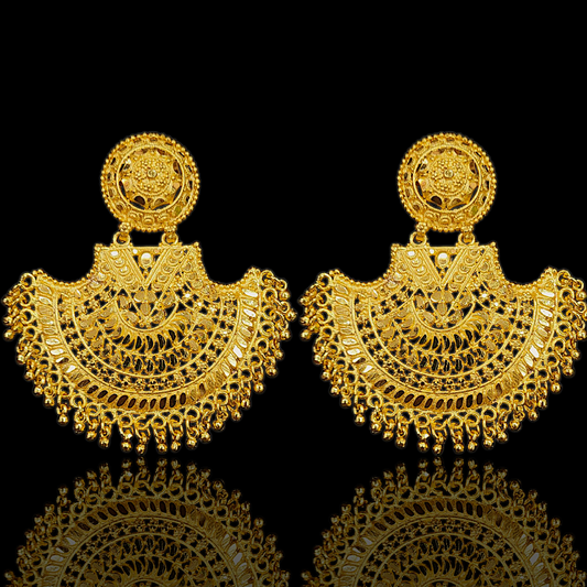 Large Boat Earring - My Golden Wish