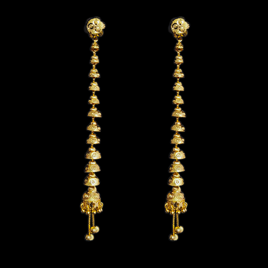 Long Matar Earring - My Golden Wish