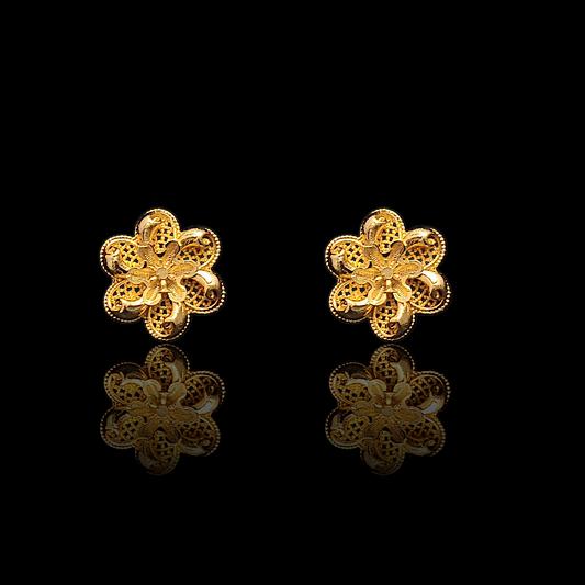 Overlap small Stud - My Golden Wish