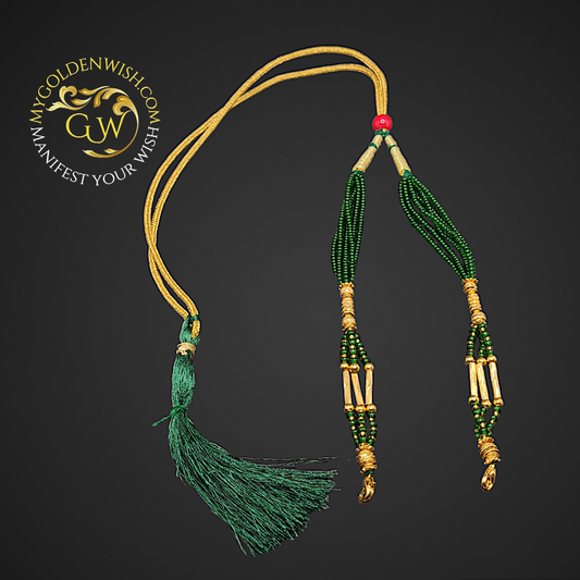 Premium Beads Tarsel ( Tassel ) - Design 7 - My Golden Wish