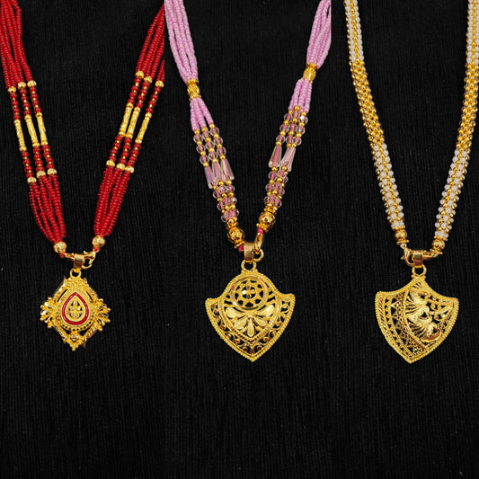 Pendant Combo of 3 - My Golden Wish