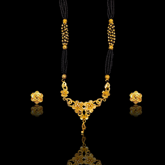 Dual Flower Sleek Locket Set - II