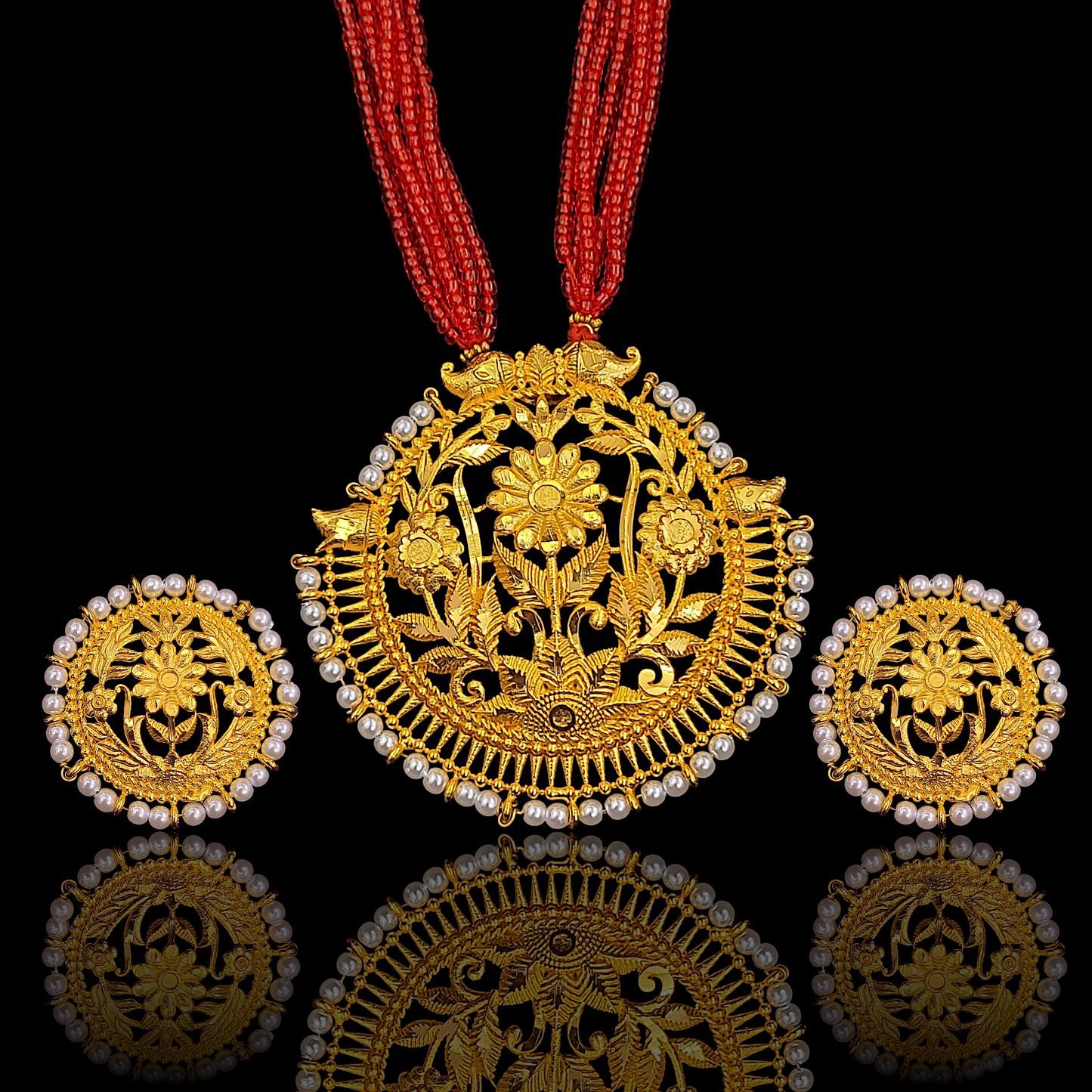 Pearl Bound Necklace Set