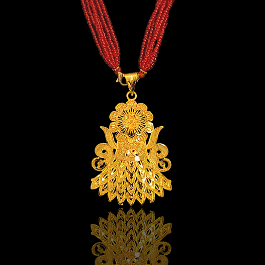 Flower Doll Locket Tarsel