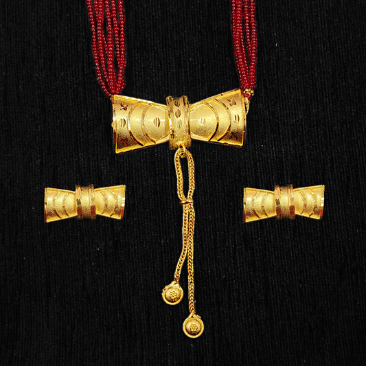 Bow Locket Set - My Golden Wish