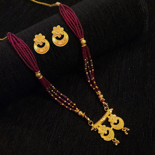 Half Moon Locket Set