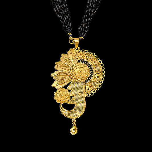 Tribal Woman Locket Set - My Golden Wish