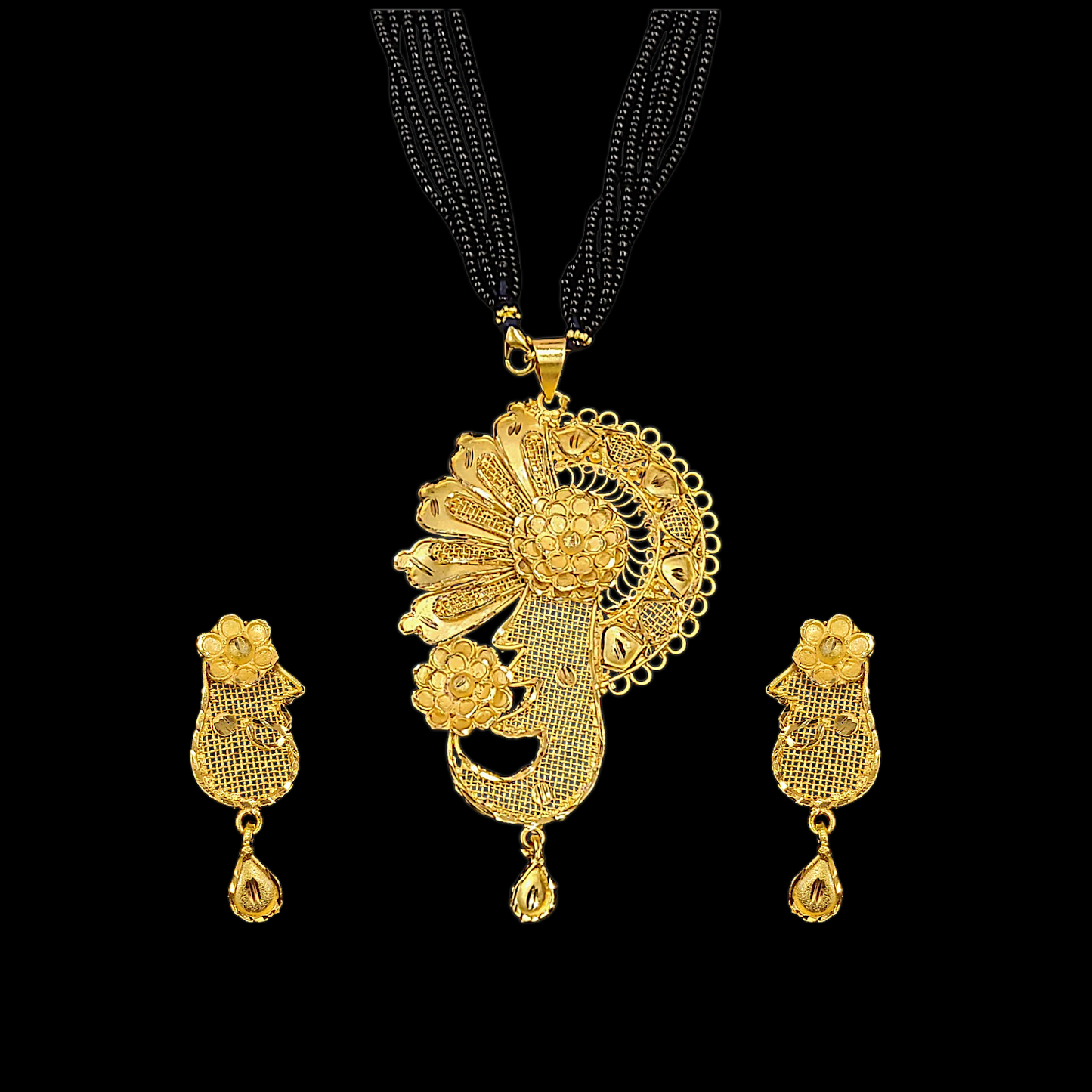 Tribal Woman Locket Set