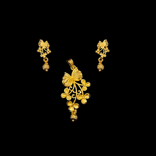 Mini Flower Locket Set - My Golden Wish