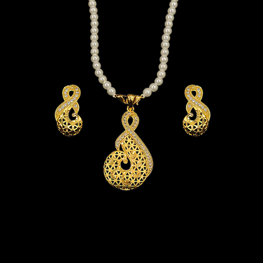 Infinite AD Locket Set - My Golden Wish