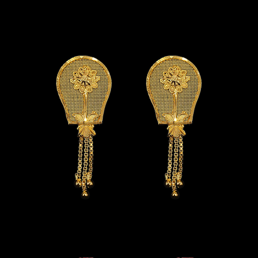 Leaf Kulo Locket Set - My Golden Wish