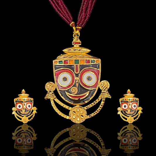 Jagannath Locket Set - II - My Golden Wish