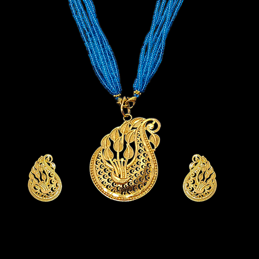 Flower Vase Locket Set - My Golden Wish