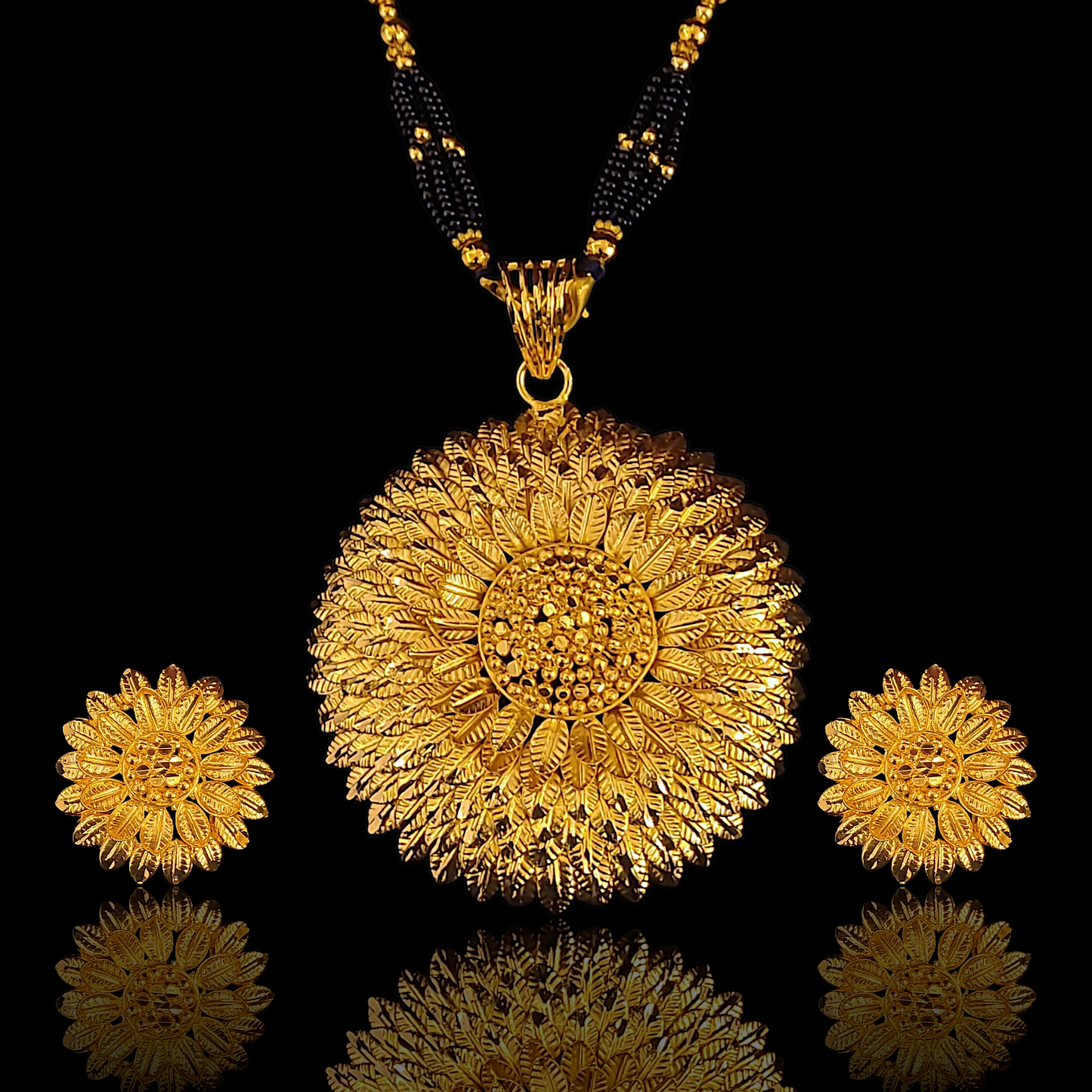 3D Flower Locket Set