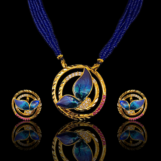 Mayurkanthi Locket Set - My Golden Wish