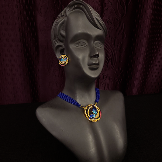 Mayurkanthi Locket Set - My Golden Wish