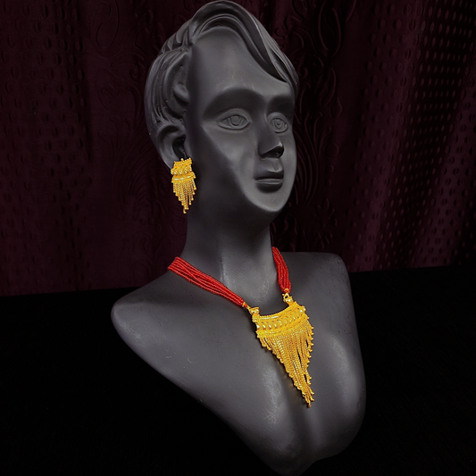 Jhalar Locket set - My Golden Wish