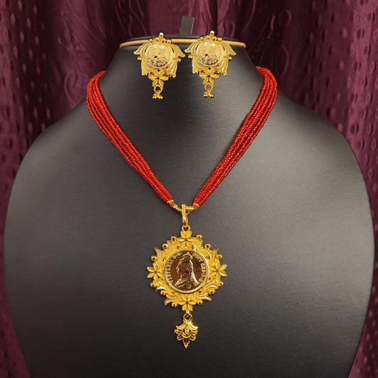 Designer Ginni Locket Set - II - My Golden Wish