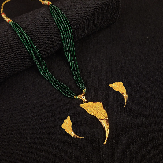 Leaf Locket Set - My Golden Wish