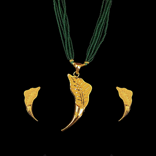 Leaf Locket Set - My Golden Wish