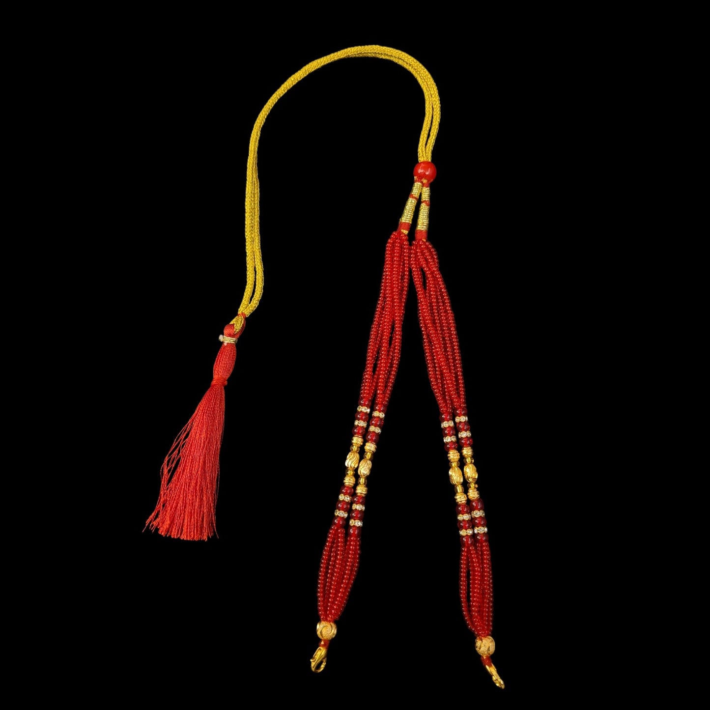 Luxurious Golden Pipe Tarsel (Tassel) - X