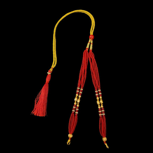 Luxurious Golden Pipe Tarsel (Tassel) - X