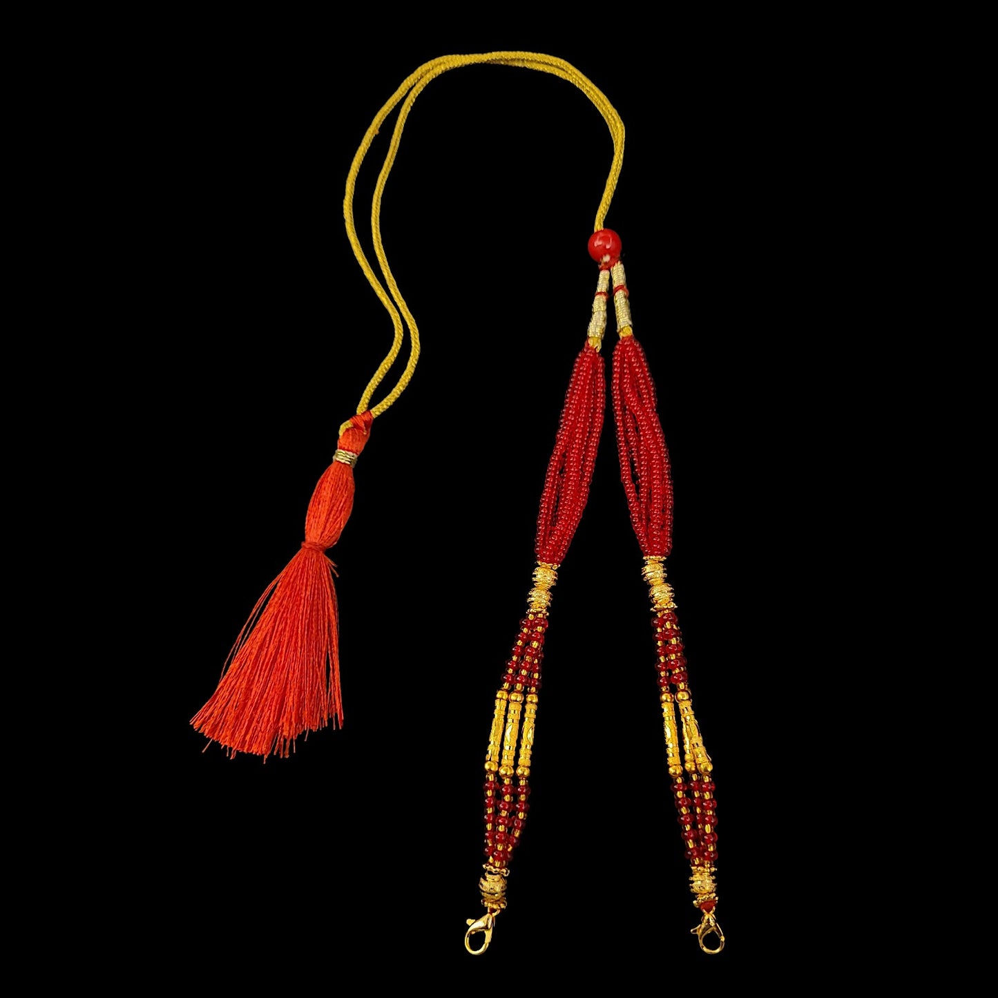 Luxurious Golden Pipe Tarsel (Tassel) - XI