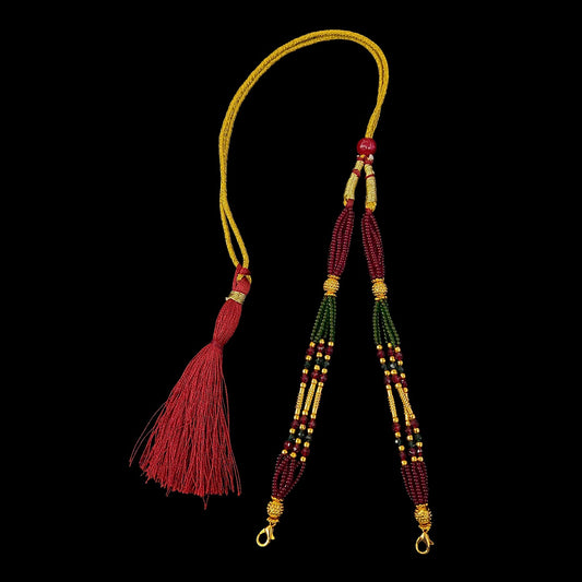 Luxurious Golden Pipe Tarsel (Tassel) - XII