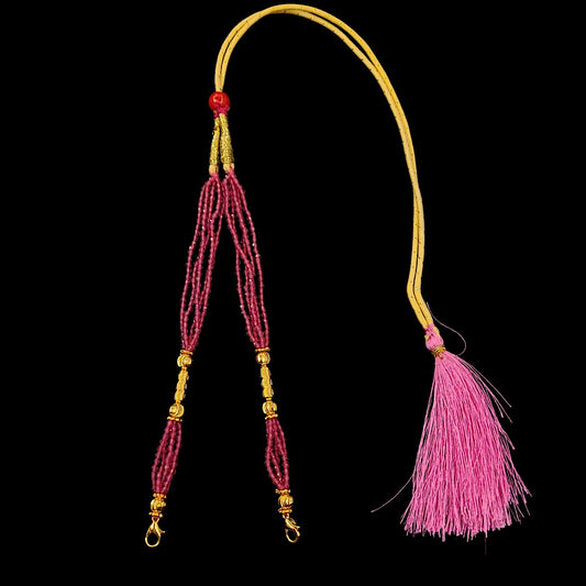 Luxurious Magenta Crystal Tarsel (Tassel)