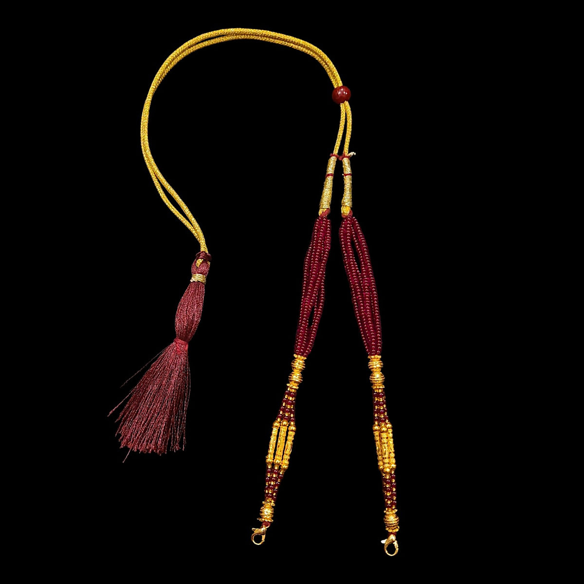 Luxurious Golden Pipe Tarsel (Tassel) - XVIII