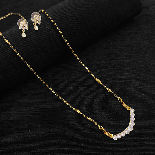 Single Line AD Mangalsutra - My Golden Wish