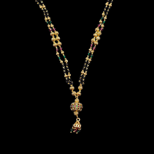 Double Line Disco Ball Mangalsutra - My Golden Wish