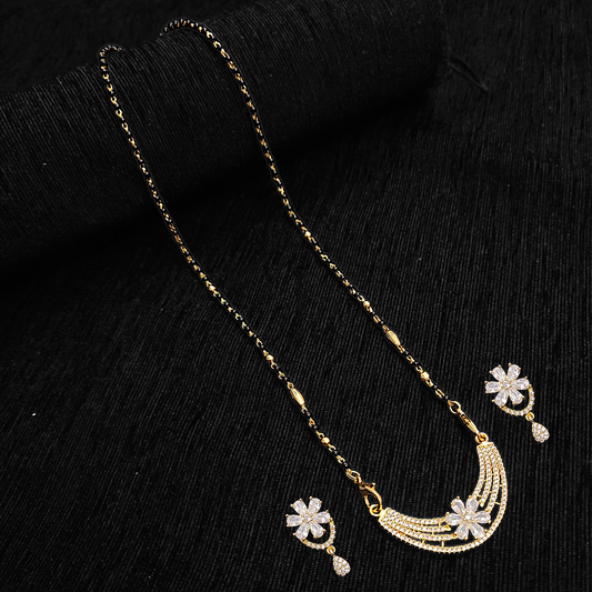 Single Flower Mangalsutra - My Golden Wish