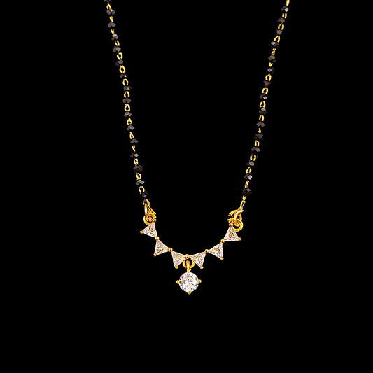 Diamond Cut Mangalsutra - My Golden Wish