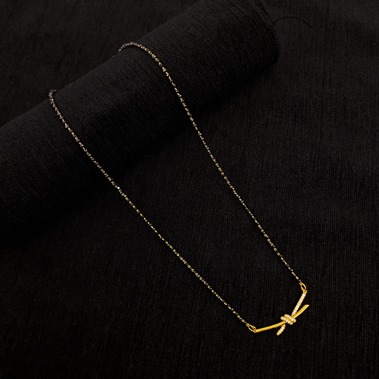 Bow AD Mangalsutra - My Golden Wish
