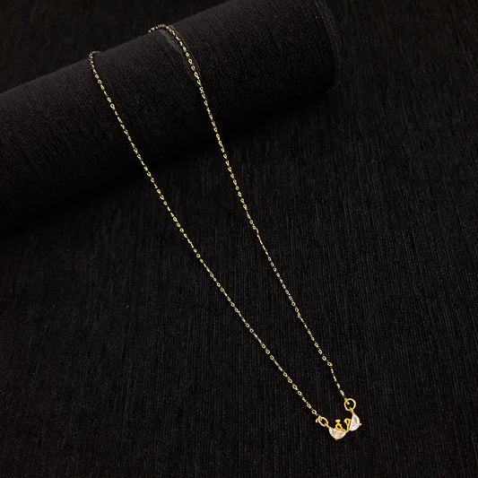 Dual Swan Mangalsutra
