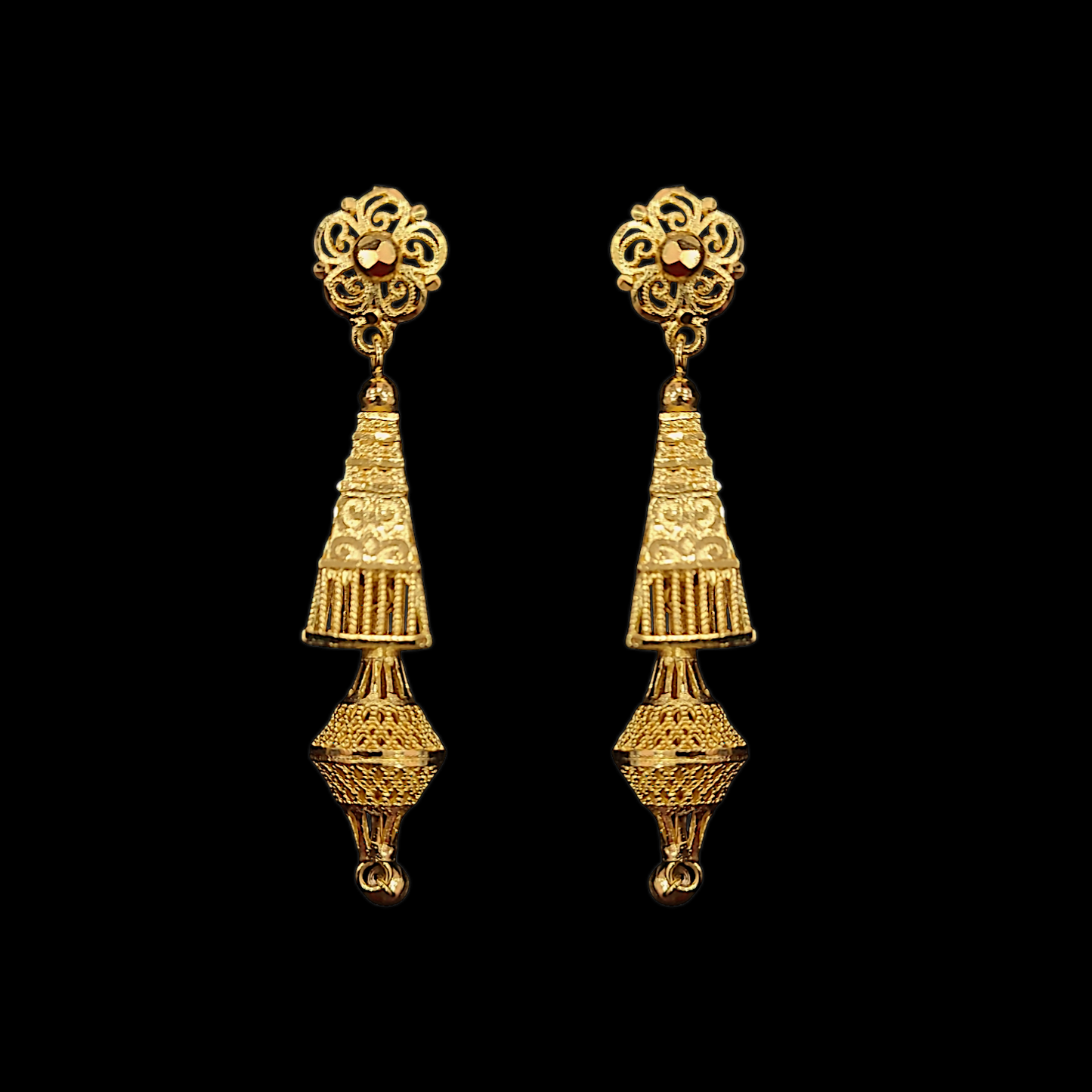 Medium Jhumka - I - My Golden Wish