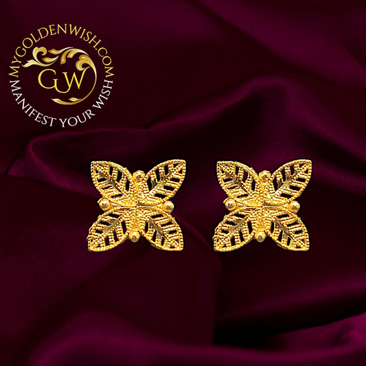 Leaf Choker Set - My Golden Wish