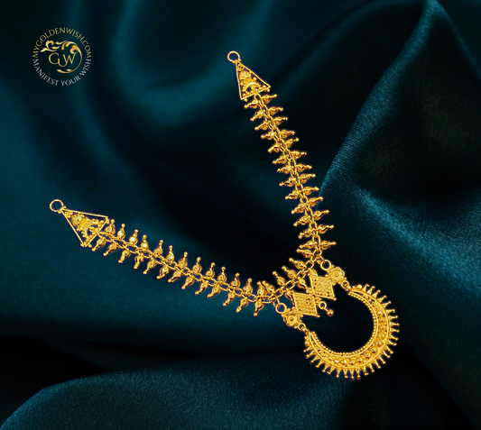 Sankha Half Moon Necklace - My Golden Wish